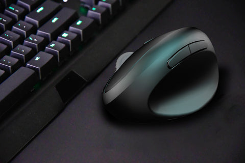 Nums®  Super Mouse – Ergonomic Wireless Vertical Mouse - Silent Click, USB Connectivity, Enhanced Operational Efficiency with 4 Unique  Features, Breaks Traditional Mouse Boundaries